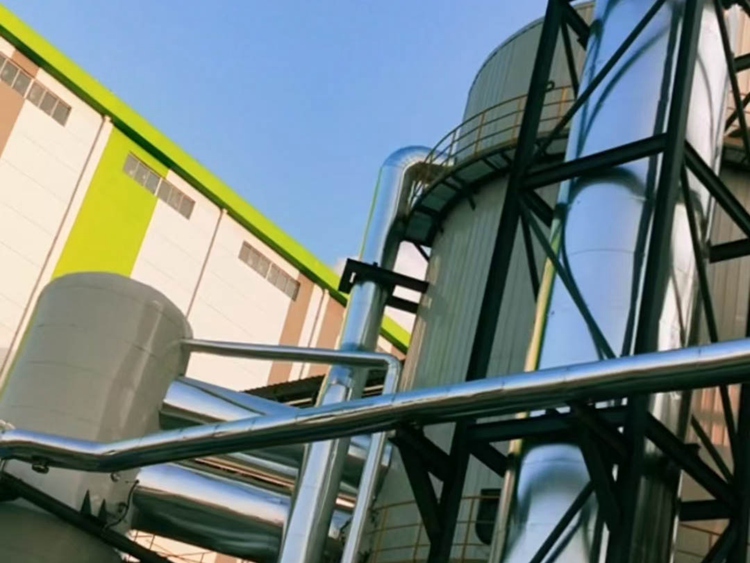 2020年山東太陽(yáng)紙業(yè)550T/D化機(jī)漿生產(chǎn)線(xiàn)機(jī)電安裝工程